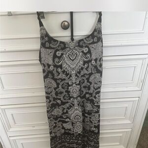 Billabong Black and White Maxi Dress